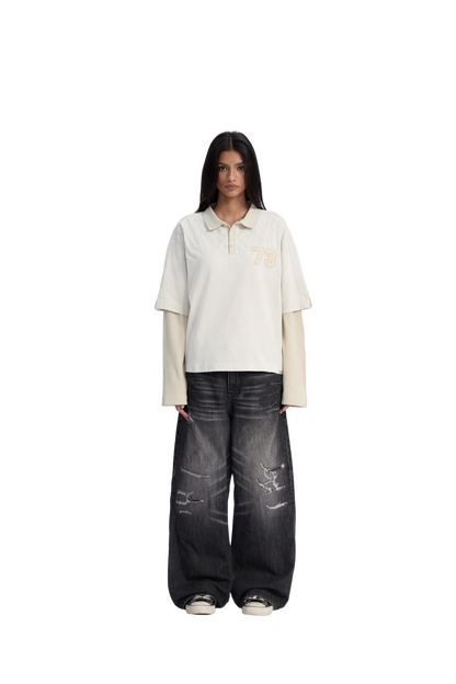 Layered Polo Longsleeve