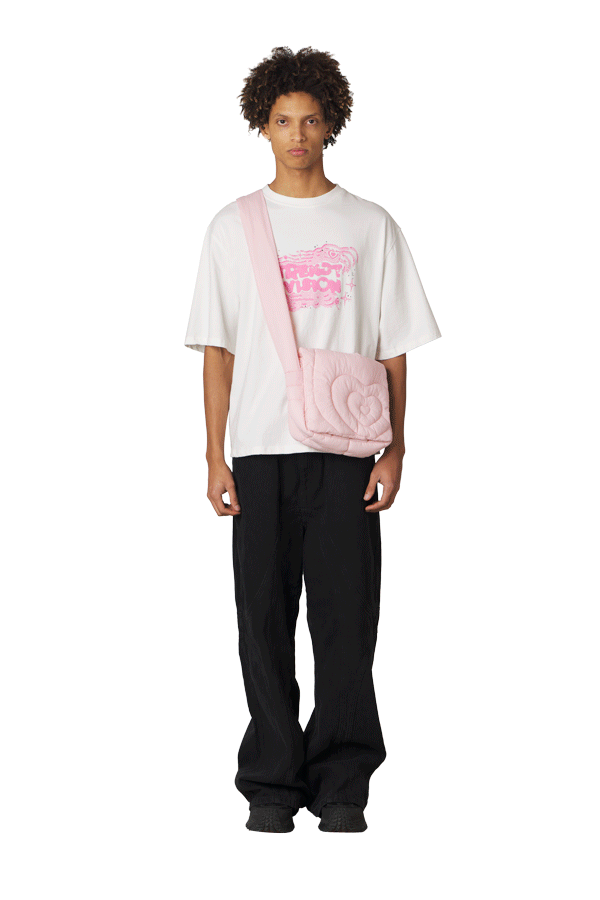 Pink Puffer Bag