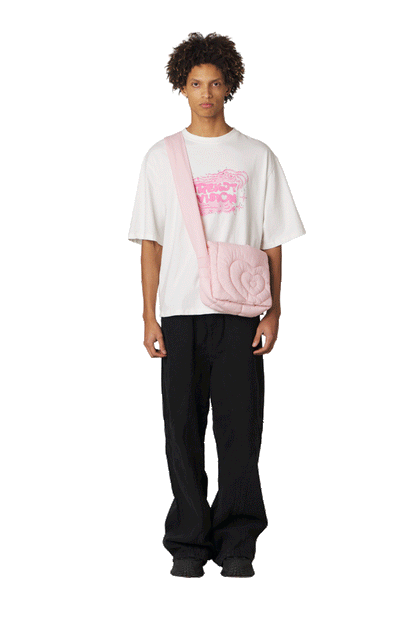 Pink Puffer Bag