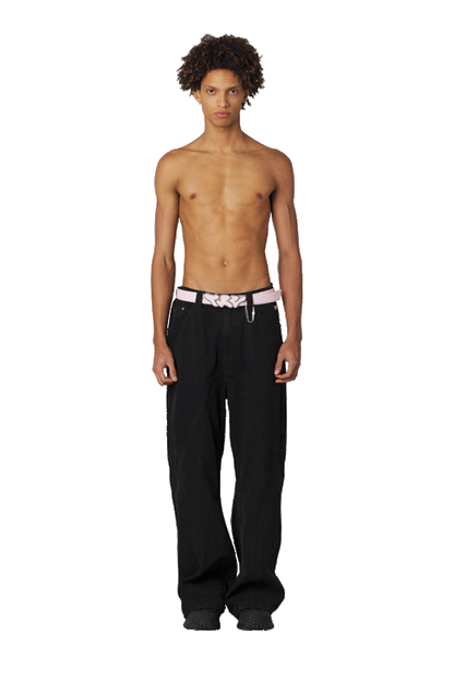 Heavy Logo Denim Jeans