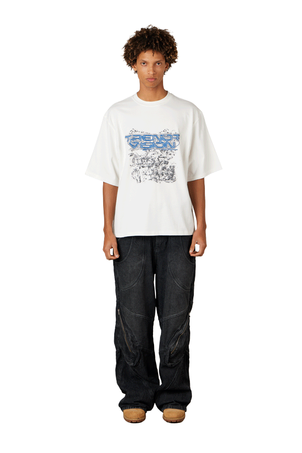 White "Rapyuta" Tee