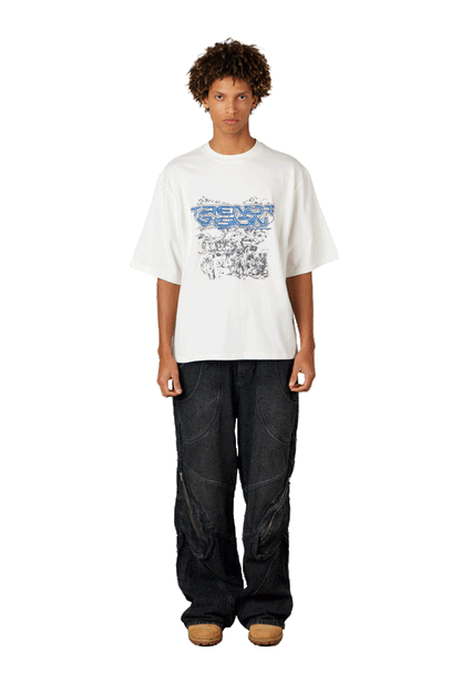 White "Rapyuta" Tee