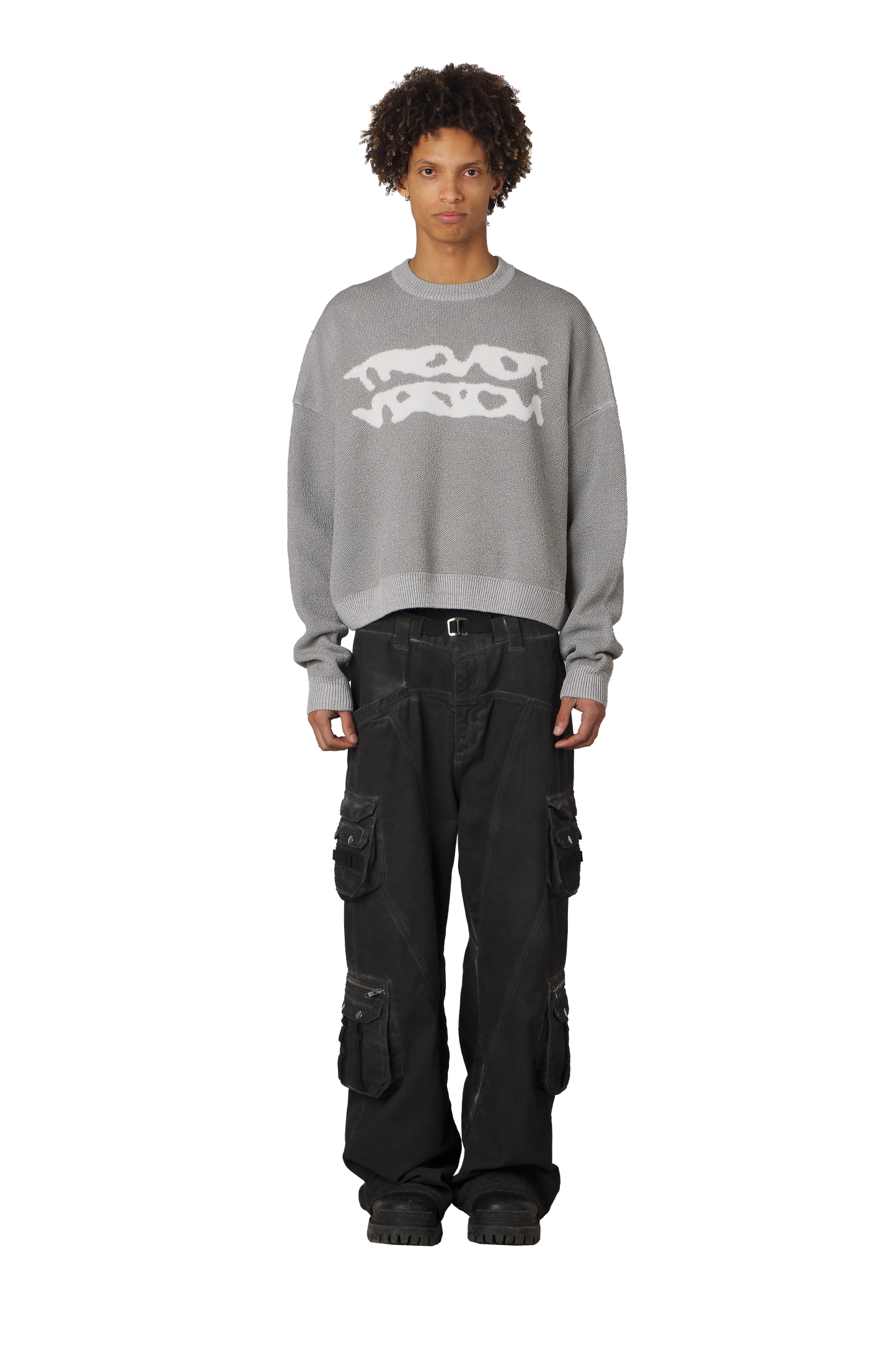 Heat Reactive Logo Knit