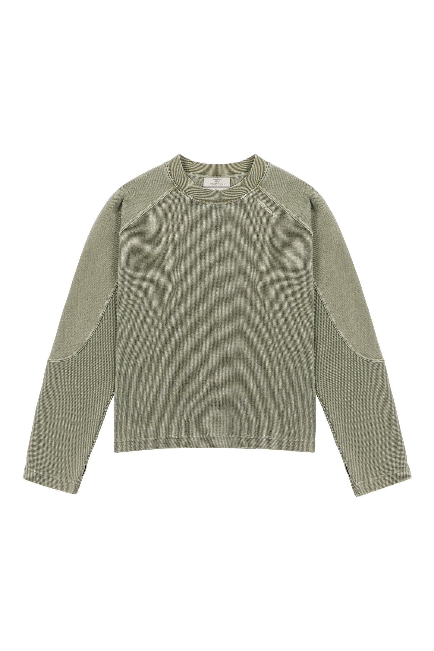 Burnt Olive Waffle Longsleeve – Trendt Vision Burnt Olive Waffle Longsleeve – Trendt Vision