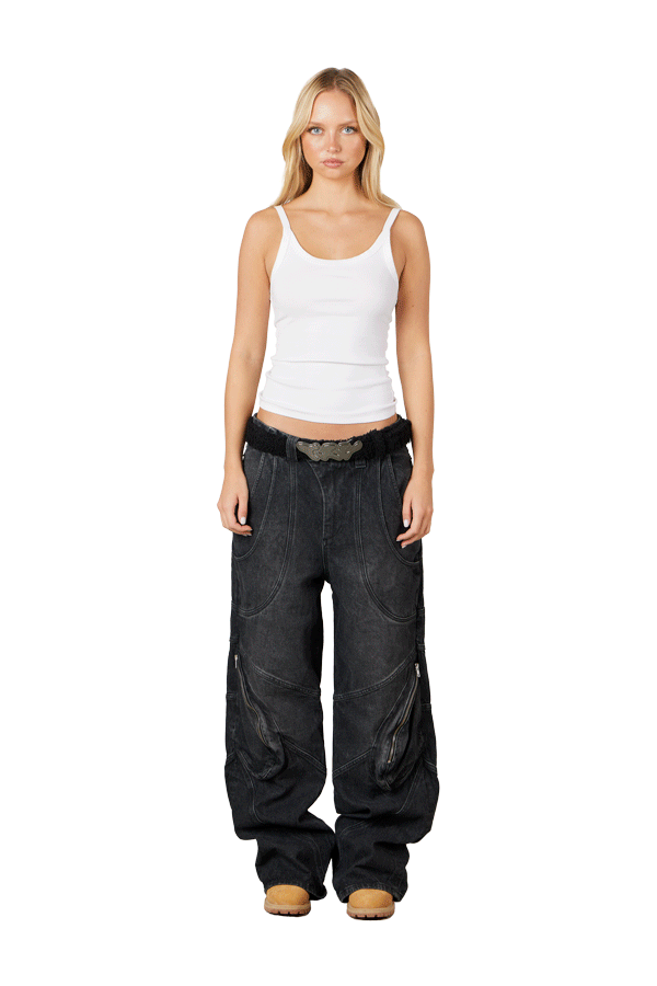Black Fleece Belt