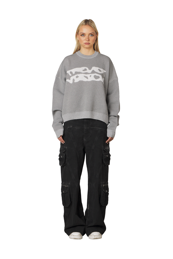 Heat Reactive Logo Knit