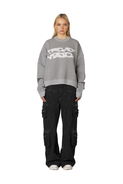 Heat Reactive Logo Knit