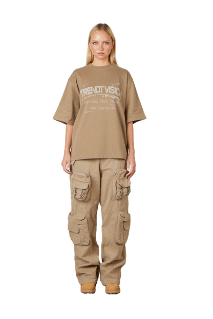 Brown "Engineering" Tee
