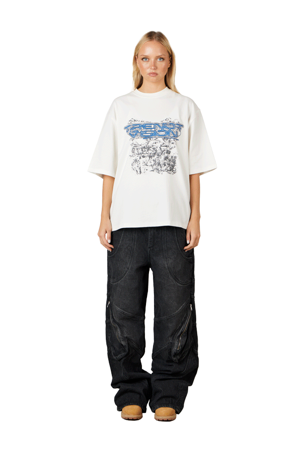 White "Rapyuta" Tee
