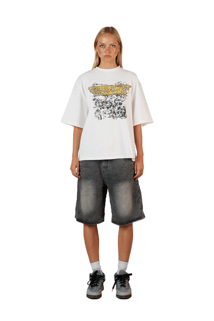 White "After Life" Tee