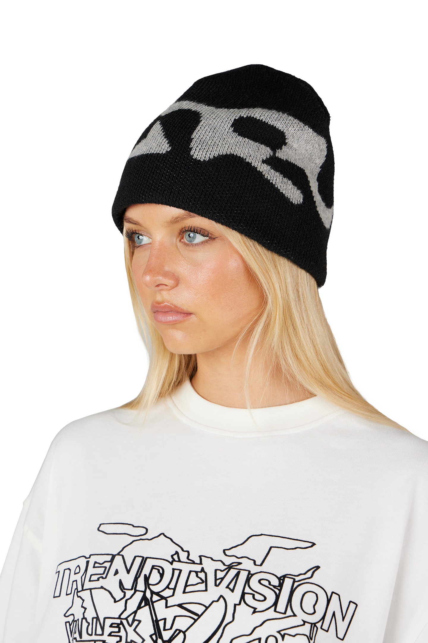 Black Logo Beanie