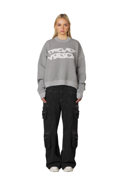 Heat Reactive Logo Knit