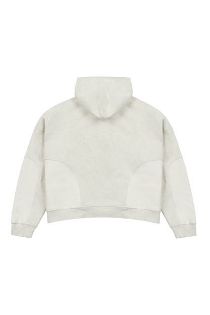 Heather Grey Zip Hoodie