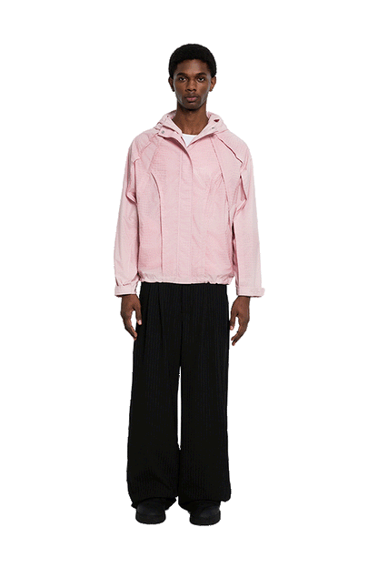 Water Reactive Reptile Jacket Pink