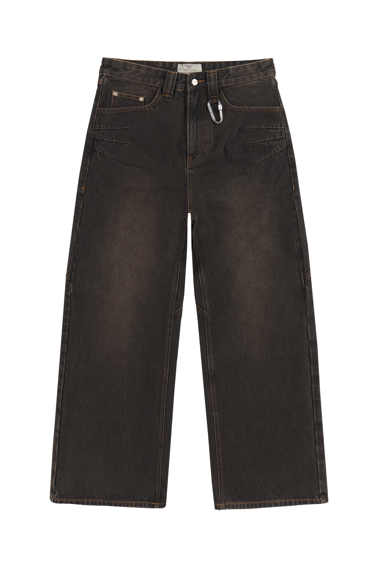Mud Brown Denim Jeans
