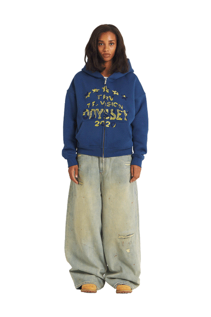 Odyssey Zip-Hoodie Blue