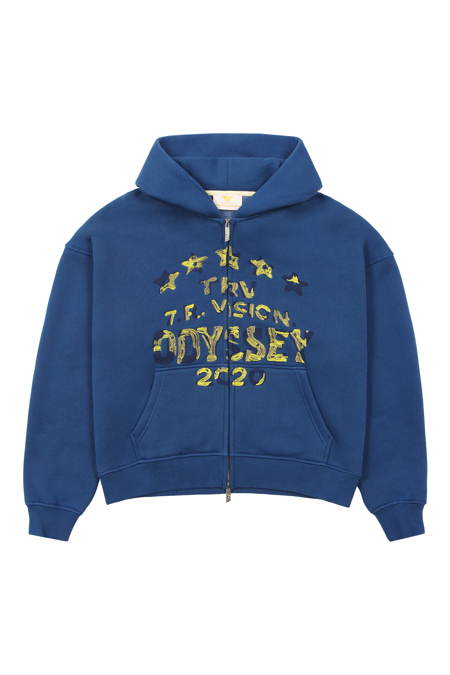 Odyssey Zip-Hoodie Blue – Trendt Vision Odyssey Zip-Hoodie Blue – Trendt Vision