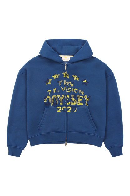Odyssey Zip-Hoodie Blue