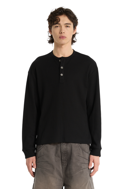 Henley Shirt Black