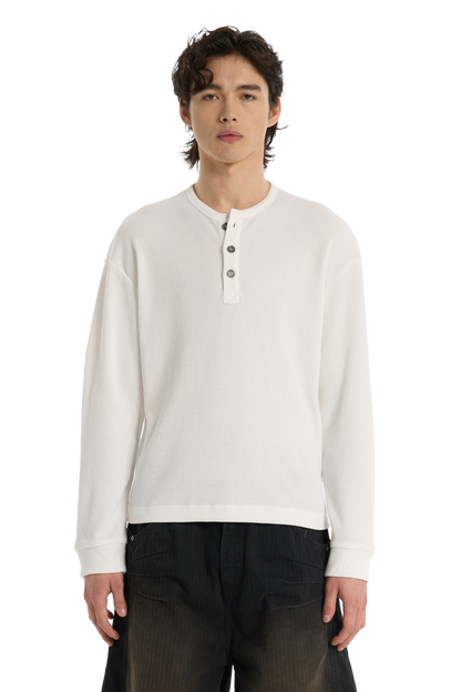 Henley Shirt White