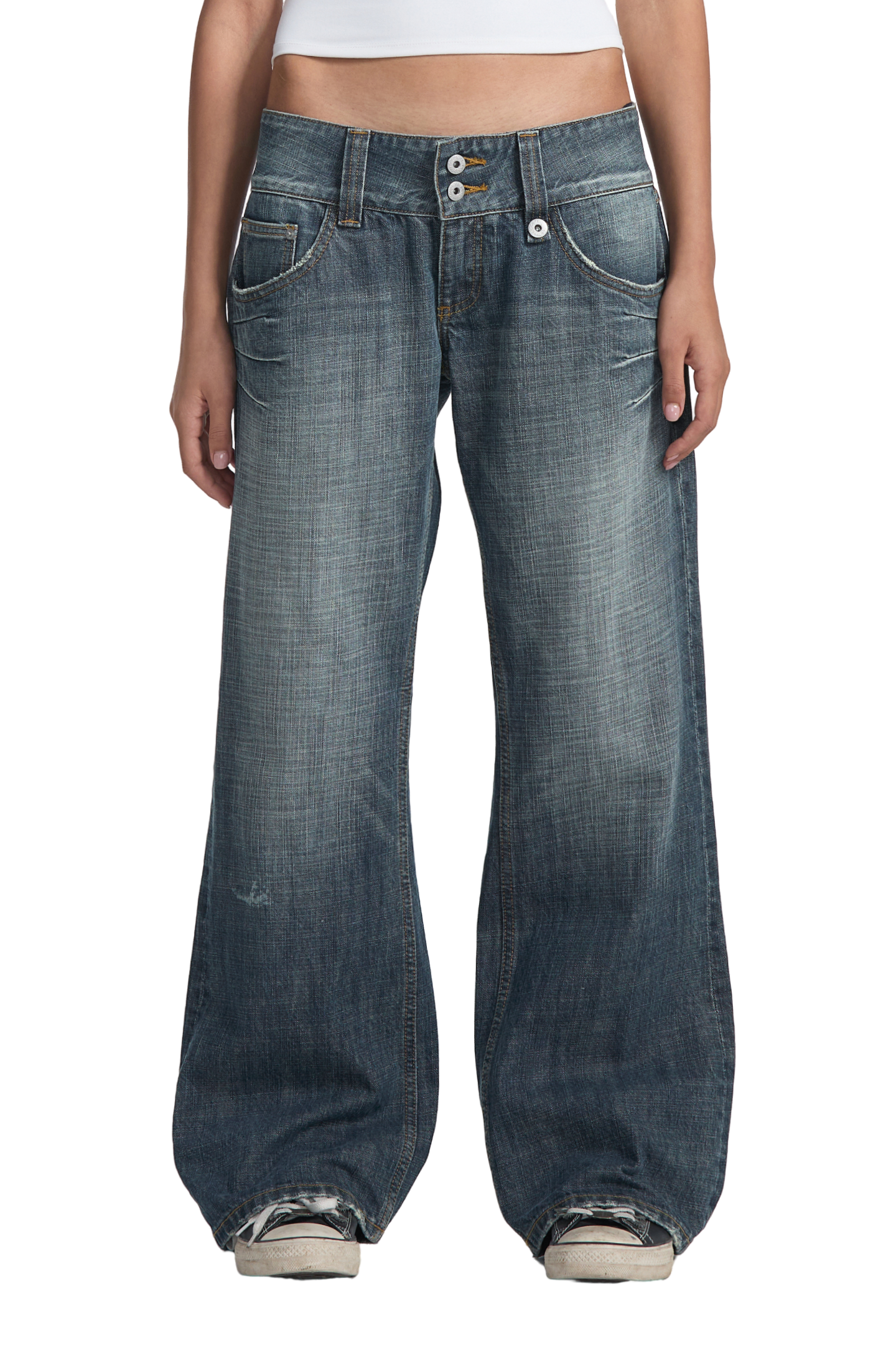WMNS Memory Fade Low Rise Jeans