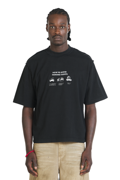 Parking Tee Black