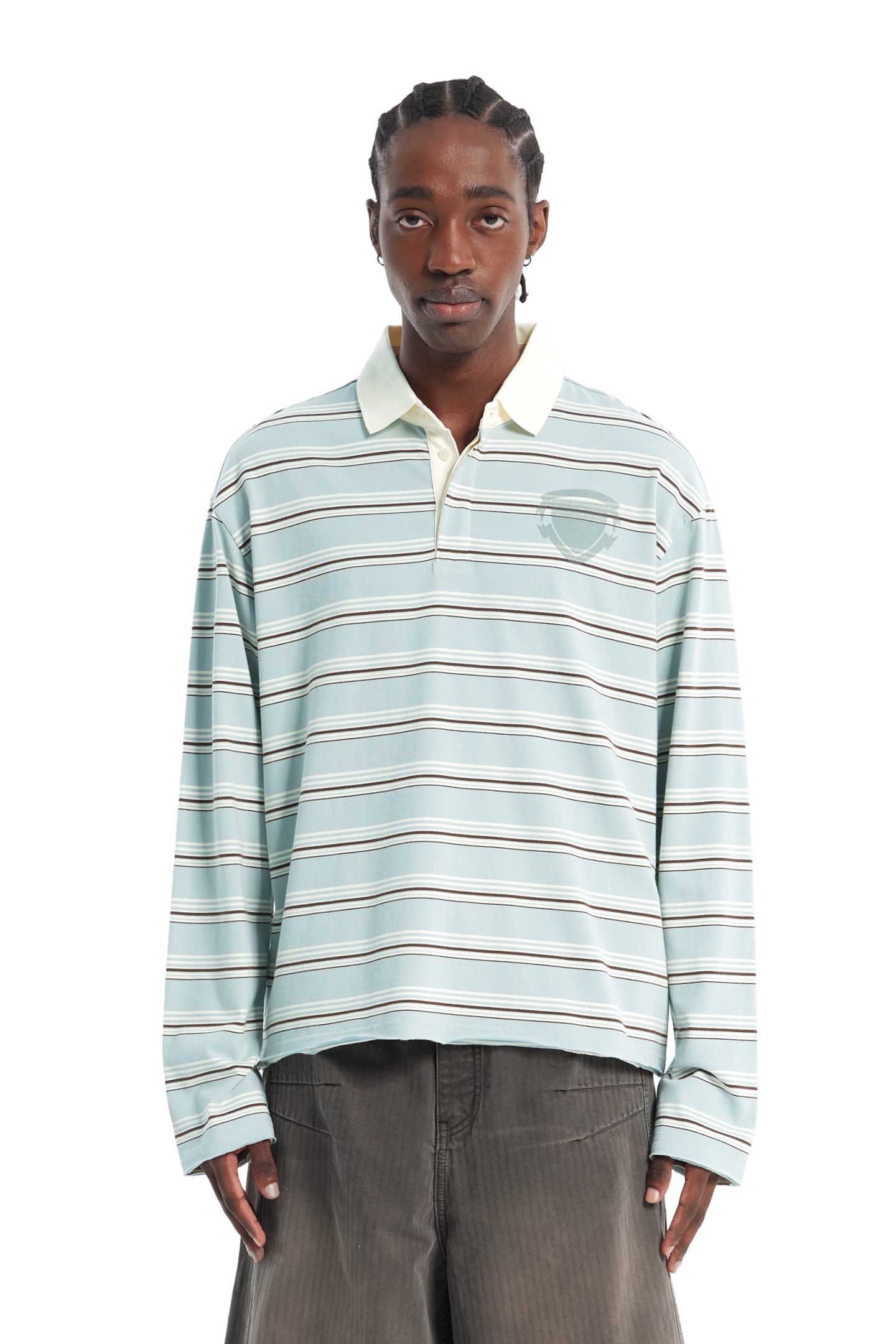 Polo Long Sleeve Sky Blue