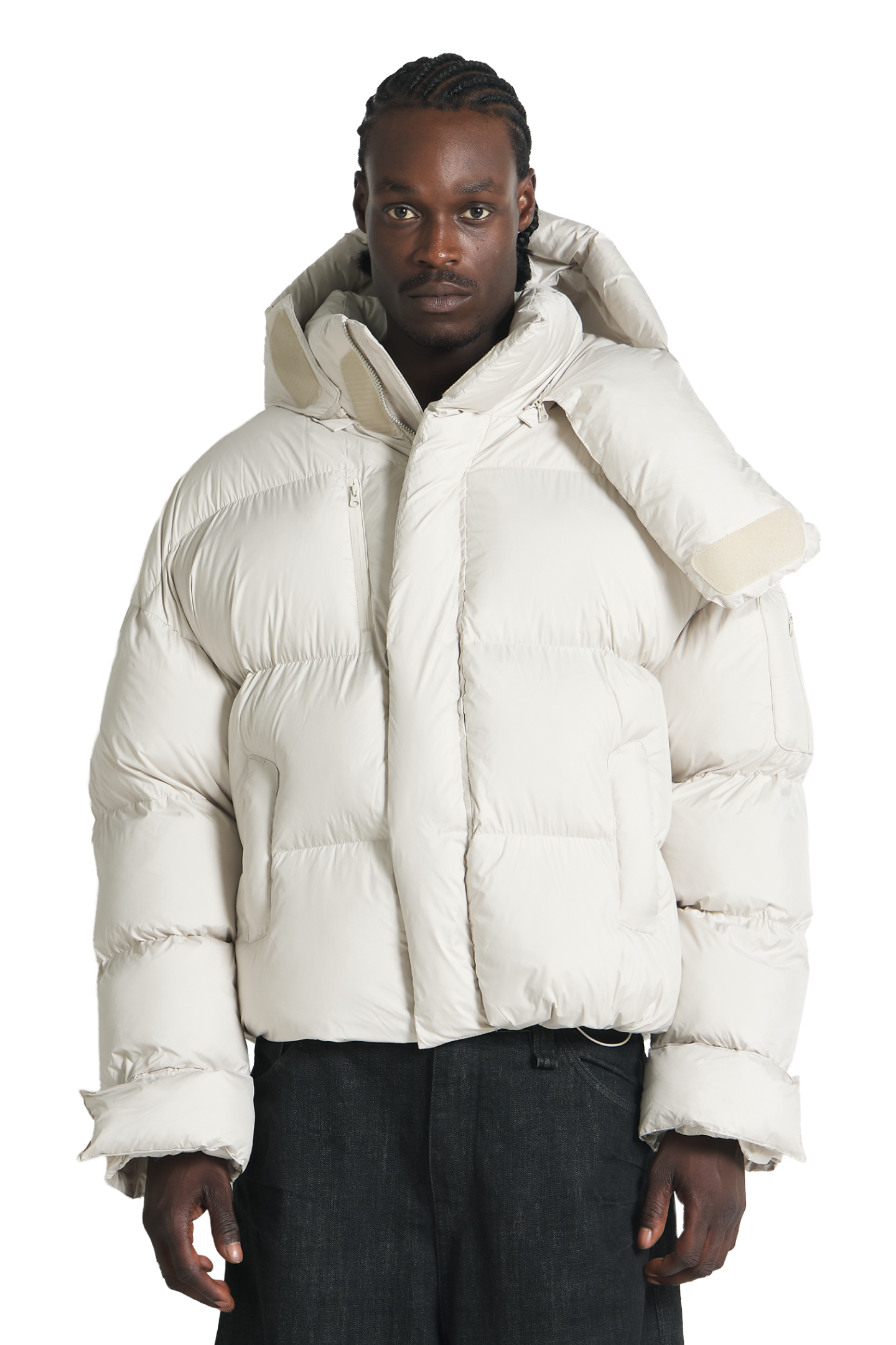 Pufferjacket Chalk White