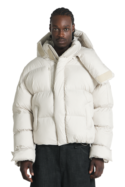 Pufferjacket Chalk White