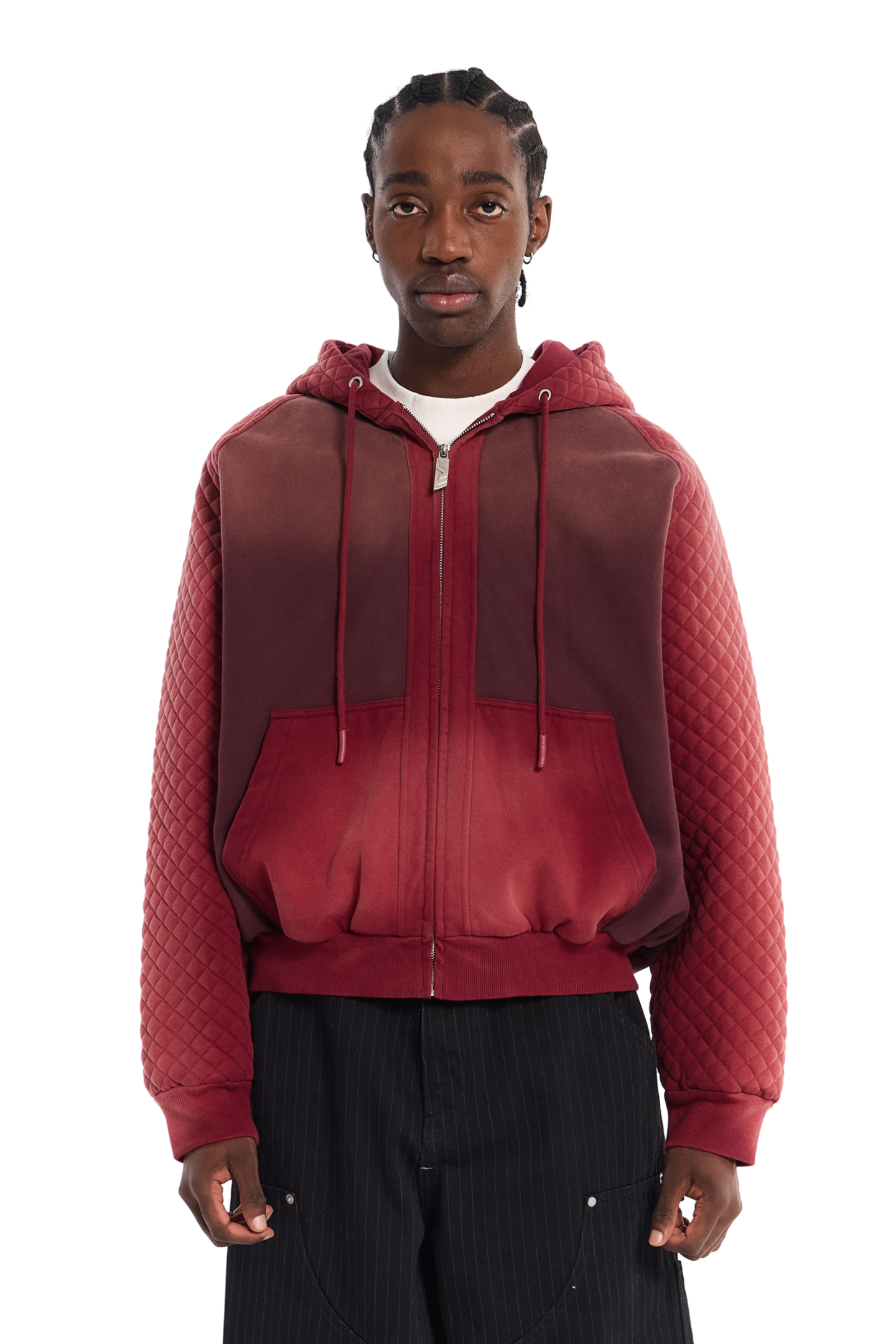 Quilted Zip-Hoodie – Trendt Vision