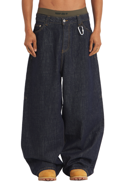 Raw Baggy Denim Jeans Blue PREORDER