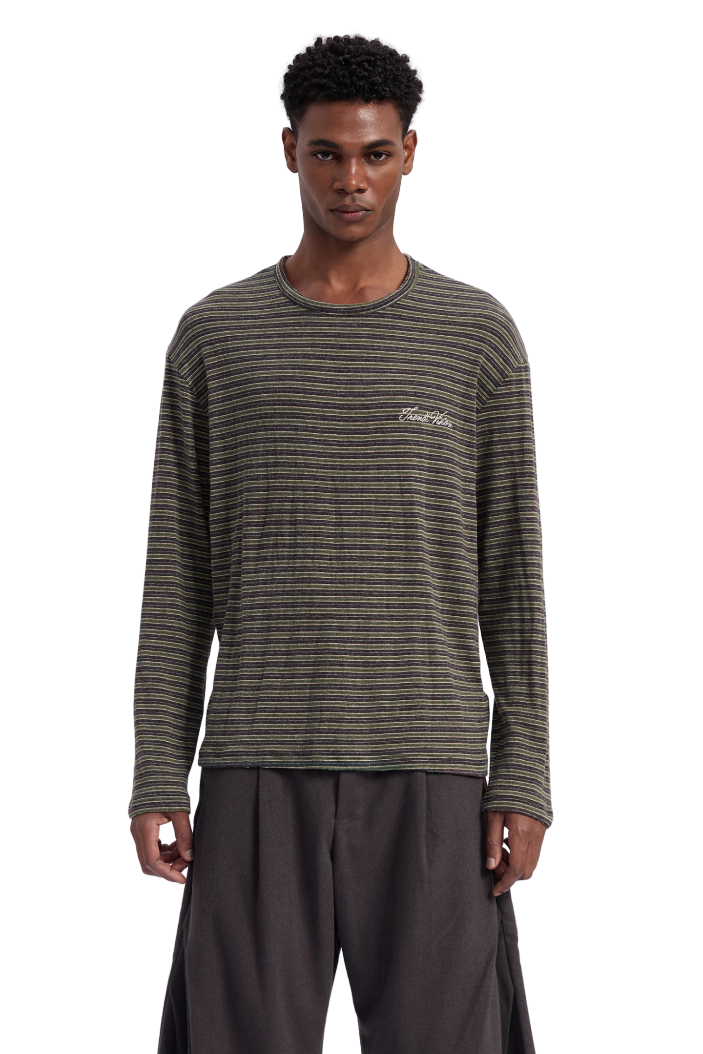 Striped Longsleeve Green