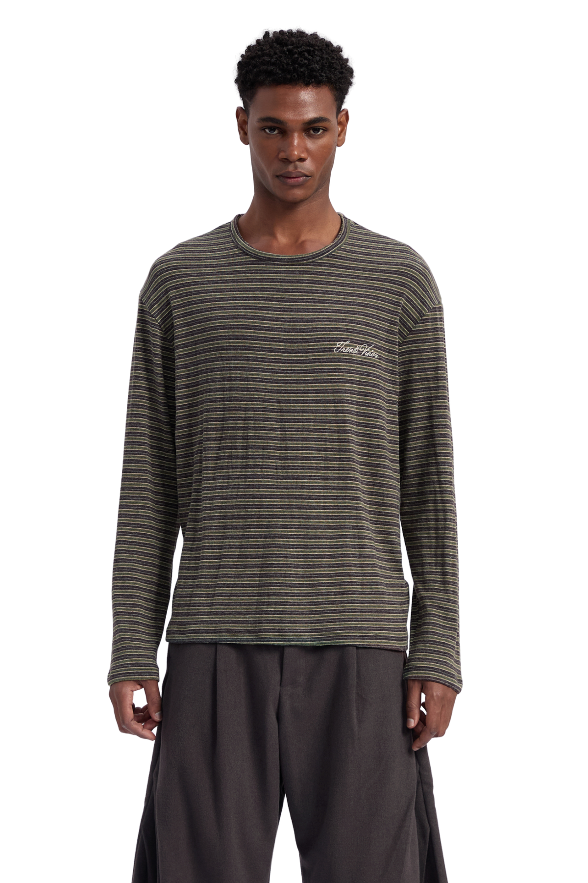 Striped Longsleeve Green