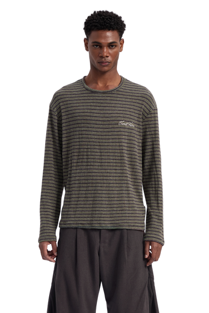 Striped Longsleeve Green