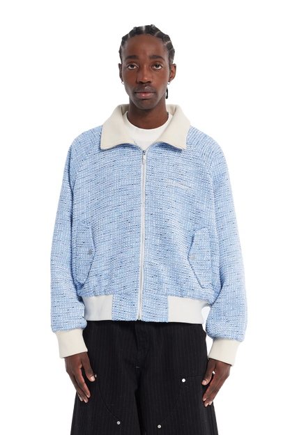 Tweed Jacket Light Blue