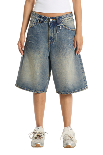 Washed Jorts Yellow Blue – Trendt Vision