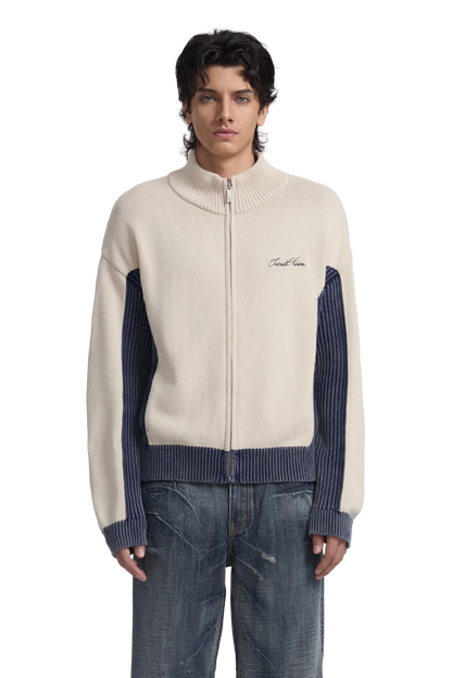 Knit Jacket Navy