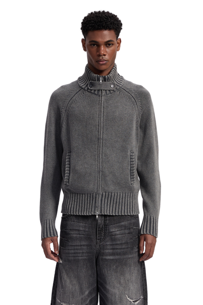 Washed Knit Jacket