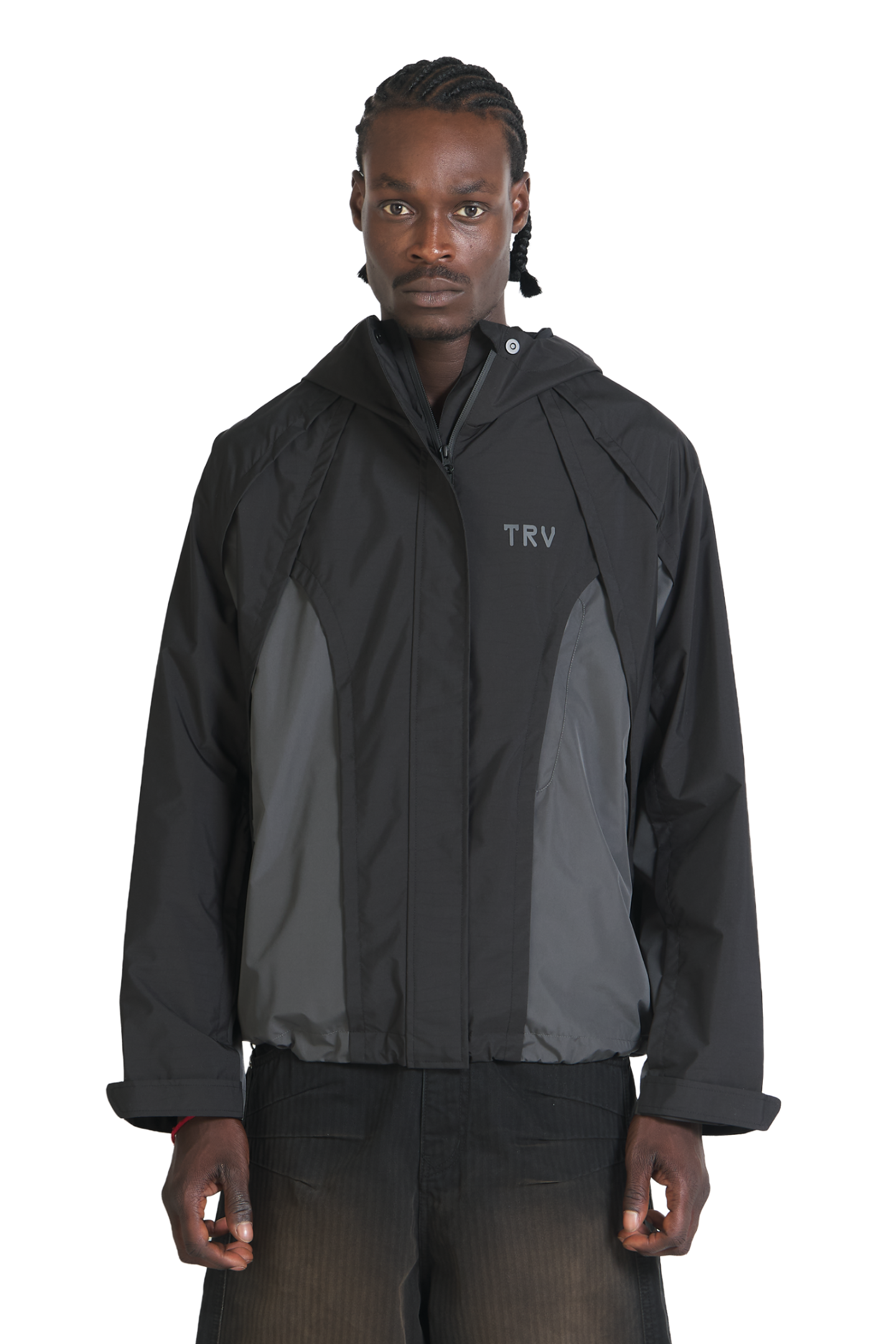Water Reactive Reptile Jacket Black
