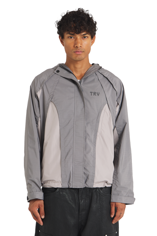 Water Reactive Reptile Jacket Grey