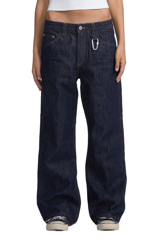 Raw Bootcut Denim Blue