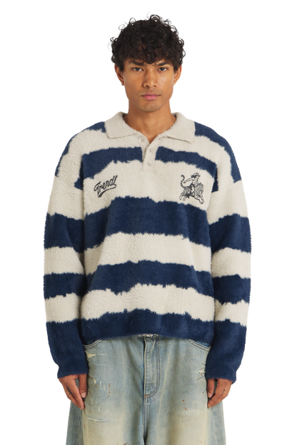 Fuzzy Polo Blue