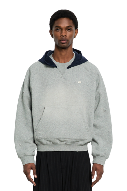 Hooded Crewneck Grey