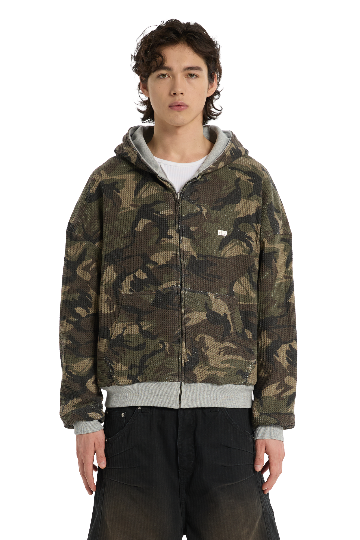 Reversible Camo Zip-Hoodie – Trendt Vision