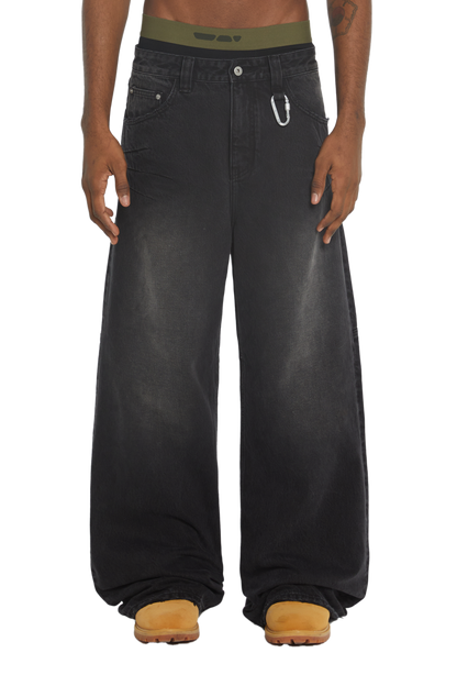 Washed Denim Black