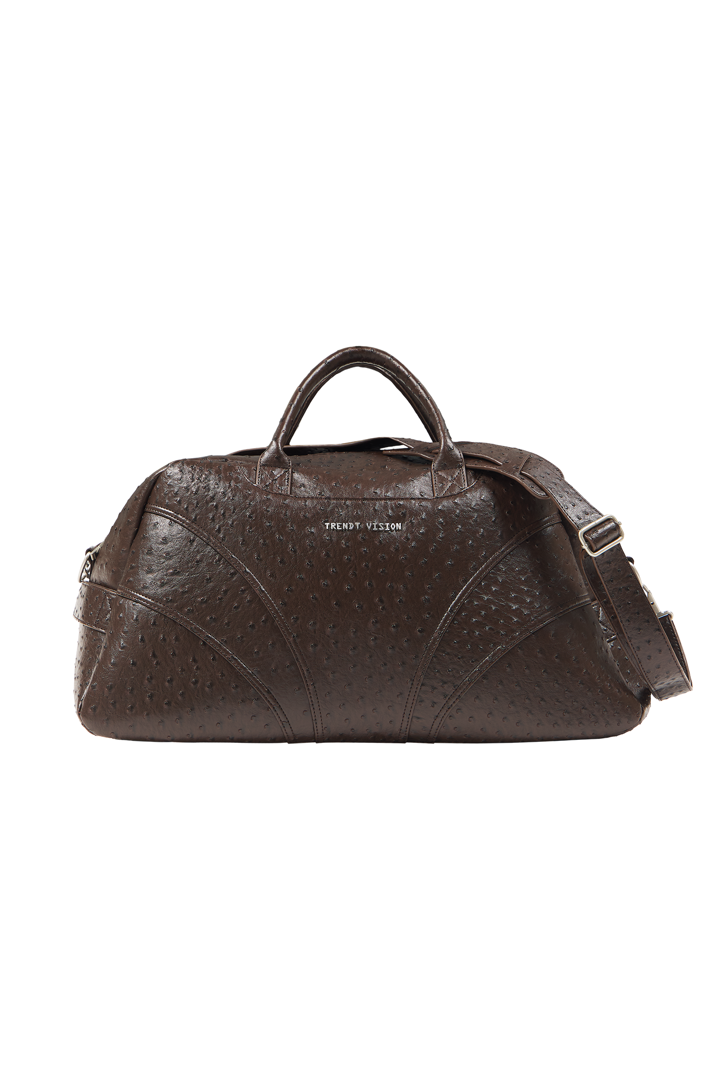 "Ostrich" Duffle Bag Brown