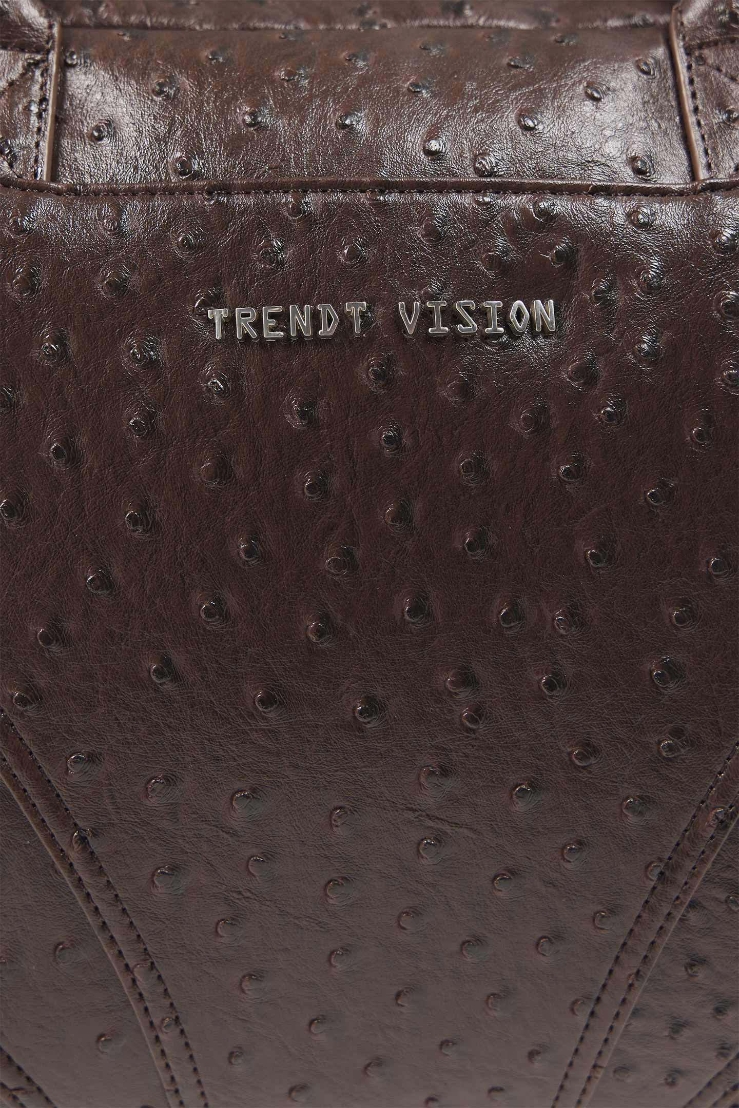 "Ostrich" Duffle Bag Brown