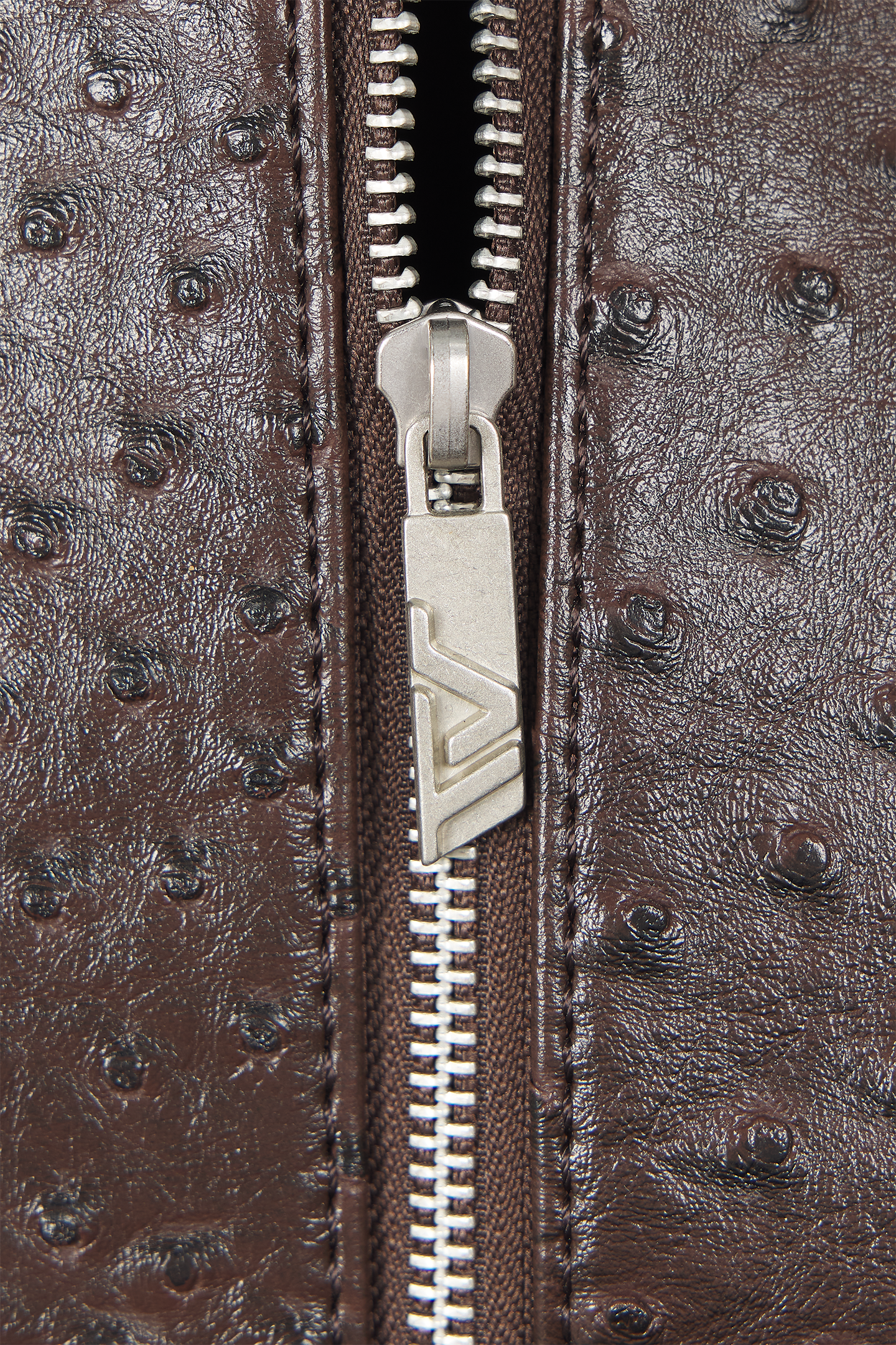 "Ostrich" Duffle Bag Brown