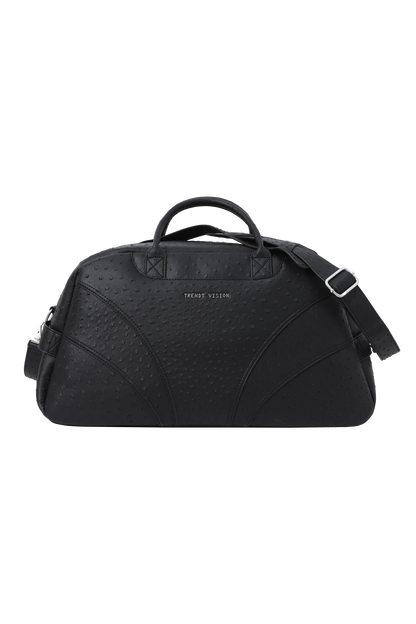 "Ostrich" Duffle Bag Black