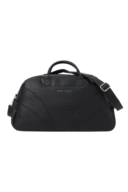 "Ostrich" Duffle Bag Black